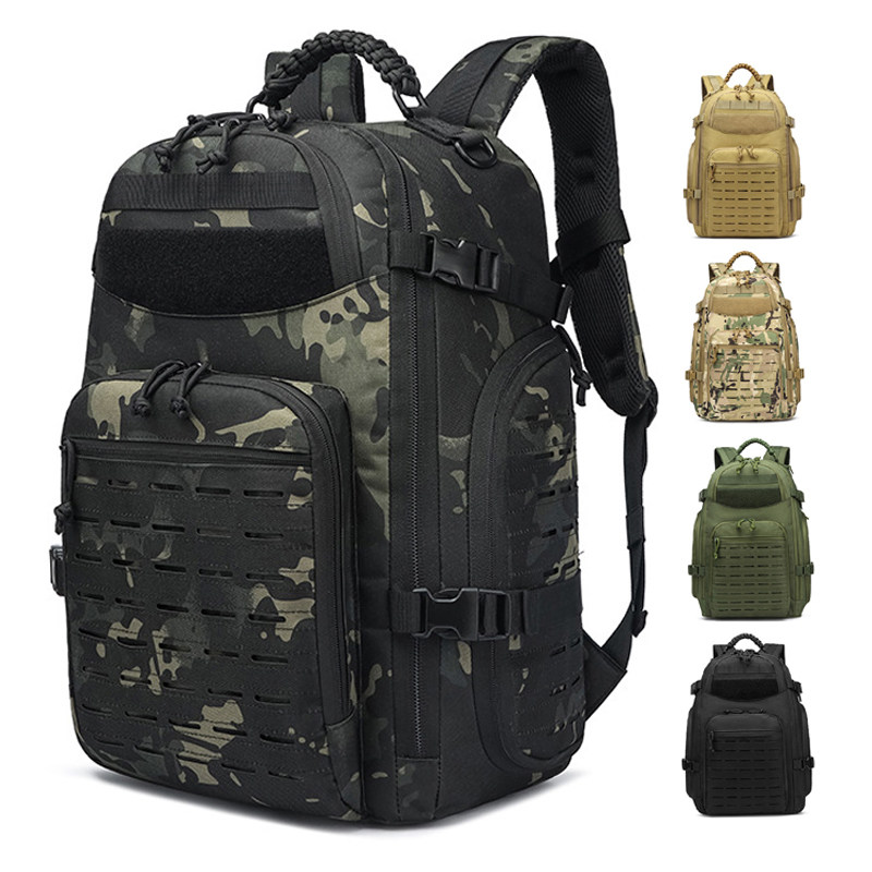 大容量龙蛋迷彩战术双肩背包户外运动徒步登山旅游包男女学生书包