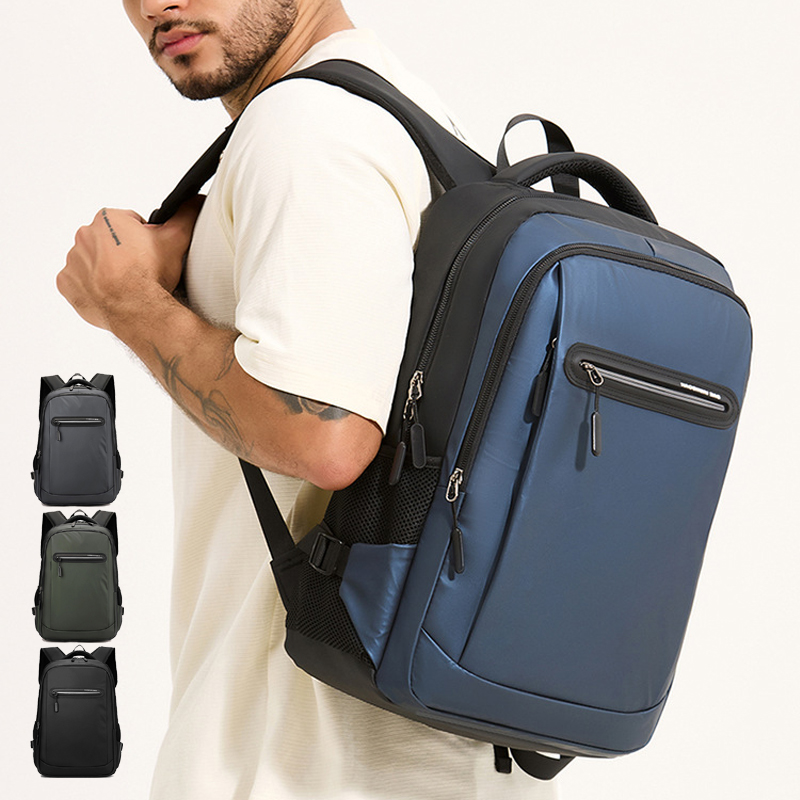 双肩包男士商务通勤电脑包书包