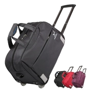 Túi xe đẩy nam nữ túi du lịch dung lượng lớn túi hành lý nhẹ gấp kéo túi chống nước 20 24 inch - Túi du lịch