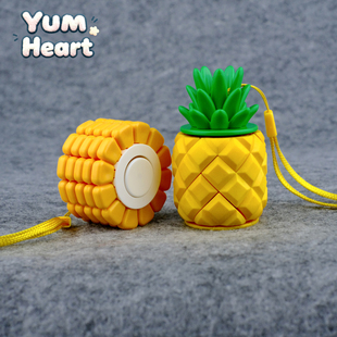 手指陀螺3D玉米拼图钥匙扣包包挂件上课摸鱼玩具送朋友同学小礼物