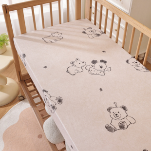 儿童床笠单件单人纯棉男孩0.9米学生1定做1.35定制10公分全包床罩