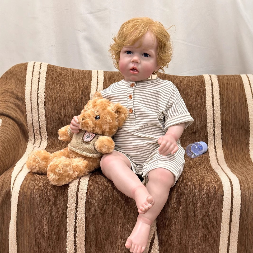 70厘米3D高彩搪胶娃娃仿真婴儿 Liam2025新款女孩生日礼物陪伴