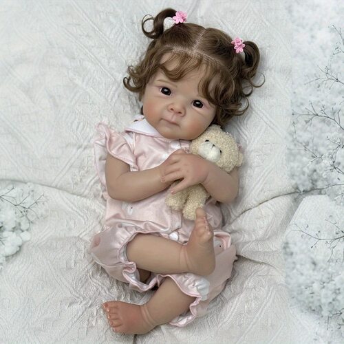 2025新款BZDOLL仿真重生娃娃48CM棉身普彩reborn baby生日礼物