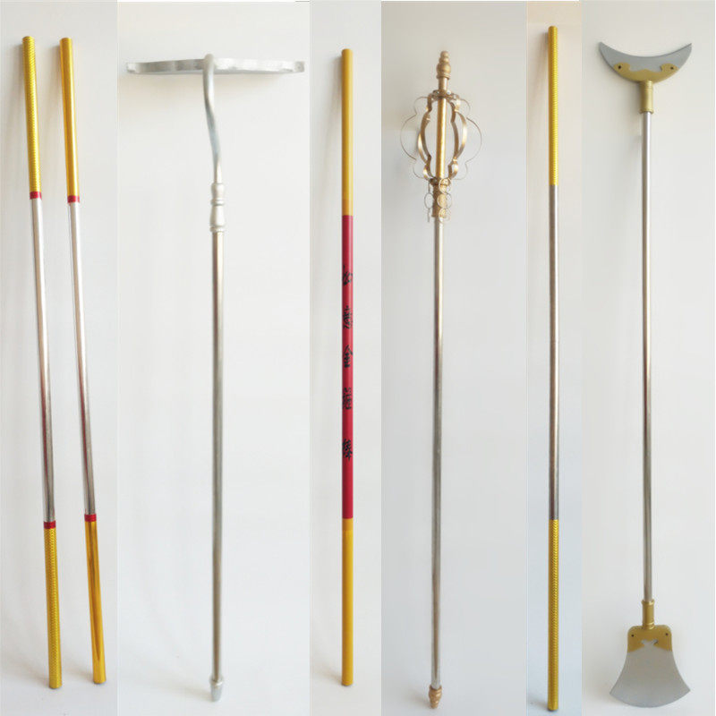 孙悟空伸缩金箍变棒猪八戒九齿钉耙子唐僧禅杖沙僧和尚月牙铲武器