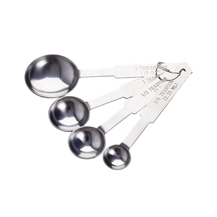 风和日丽304不锈钢量勺套装烘焙家用厨房克度刻度计量工具量匙勺