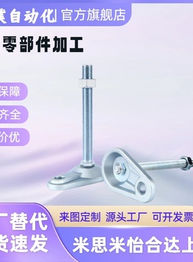 重载固定脚杯带耳铸铁地脚WAD75-D84-M16/M20-L75/L100/L125/L150