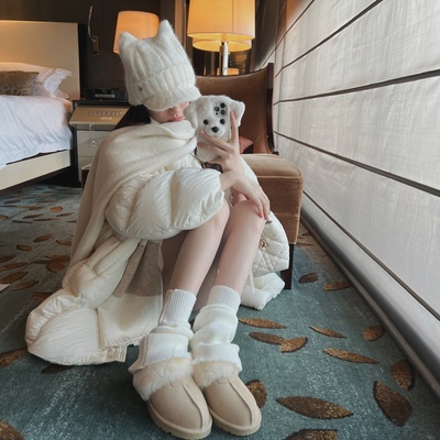 喵～可爱保暖秋冬猫耳朵毛线帽