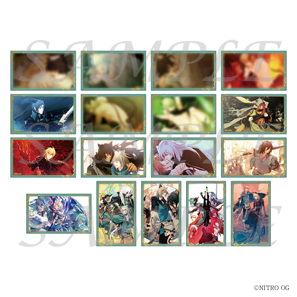 33谷子铺-NITRO CHiRAL N+C 20周年展 东京场贩 透卡 Lamento现货