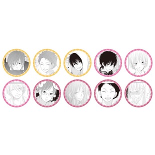 33谷子铺-邻座的怪同学 公主咖啡 第3弹徽章 吧唧 徽章 周边 现货