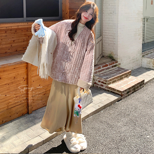 新品！！现货 早冬款丝绒新中式90羽绒服 D339P215K318图片