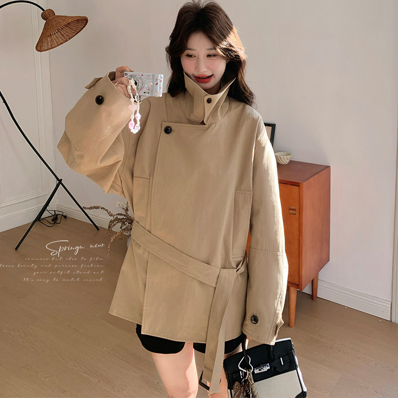 26春新品！出货中质感短款风衣C267P155K248,商品下架区,两个王小姐