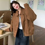 26春新款！现货！麂皮小外套C266P165K258，女装皮衣，两个王小姐