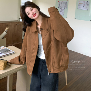 26春新款！现货！麂皮小外套 C266P165K258图片