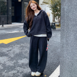 新款现货!!呢料连帽套装Q197P225K318，女装套装/套裙，两个王小姐