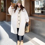 新款！现货！羊羔毛拼接羽绒衣D350P275K398，女装羽绒服，两个王小姐