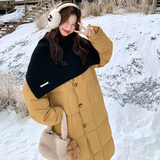 新款！现货！围巾羽绒服两件套D361P275K378，女装羽绒服，两个王小姐