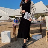 2021秋款现货！！黑玫瑰丝绒小公主连衣裙C117P105K158，女装连衣裙，两个王小姐