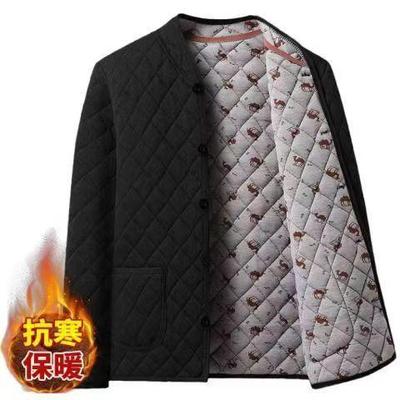 中老年男士保暖棉衣小棉袄
