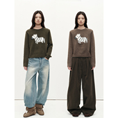 贺马年刺绣针织 MHV ARCHIVE 女士休闲毛衣