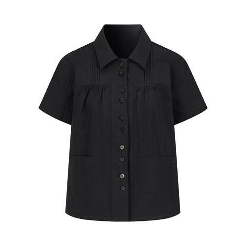 MHV ARCHIVE 美国PIMA棉五彩贝壳短袖衬衫