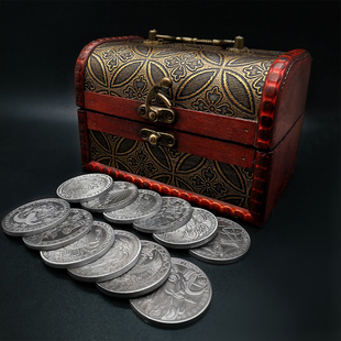 【星座礼盒】12枚欧美星座银币 爱情星座硬币古银幸运币礼品玩具