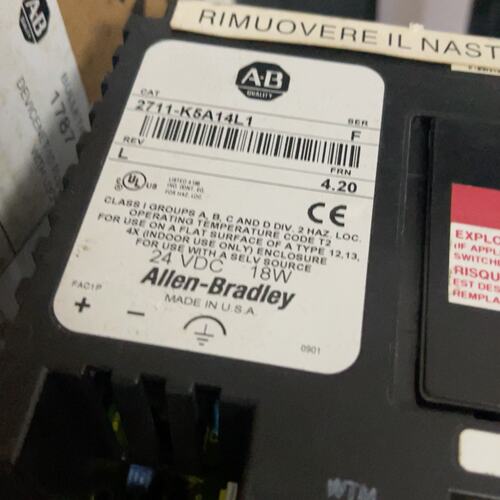 K5A14L1 Allen Bradley 触摸屏 人机界面 工业控制面板/修或换