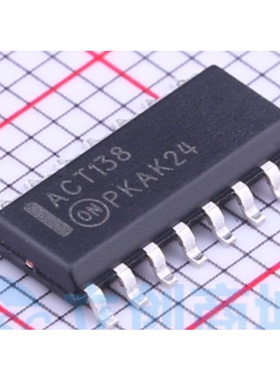 原装现货 74ACT138SCX 贴片SOP16丝印ACT138 解码器 信号开关