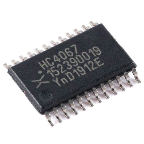 全新原装 74HC4067PW TSSOP-24 16通道模拟多路复用器/解复用器