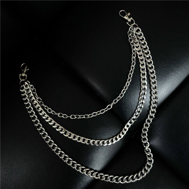 ins Ultra-fire Metal Kulian Waist chain Spring buckle Cool Korean Edition Versatile Play It Cool parts chain Hip hop Waistin the Accessories/Leather belt/Hat/Muffler , Belt/Leather belt/Yaolian  category - from Buy2taobao.com to provide professional Taobao agent buy service