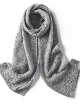 PS331秋冬浪漫羊绒围巾女镂空披肩洋气百搭围脖休闲两用保暖围脖