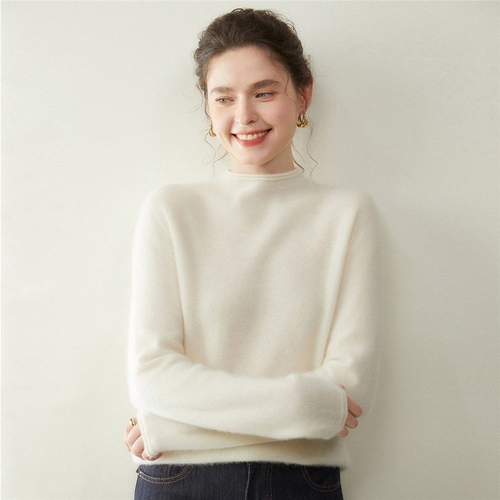 TC8045秋冬女士温柔风羊绒毛衣多种颜色规格半高领亲肤内搭针织衫,女装/女士精品,毛针织衫,淘宝优惠券,粉丝福利购,淘宝优惠卷