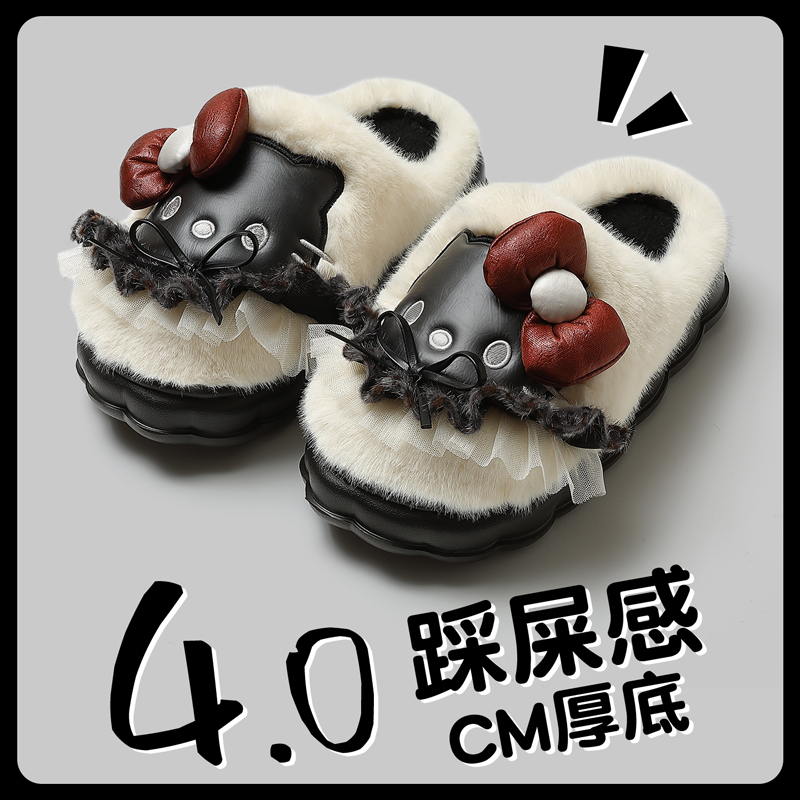 HelloKitty联名棉拖鞋女款25新款