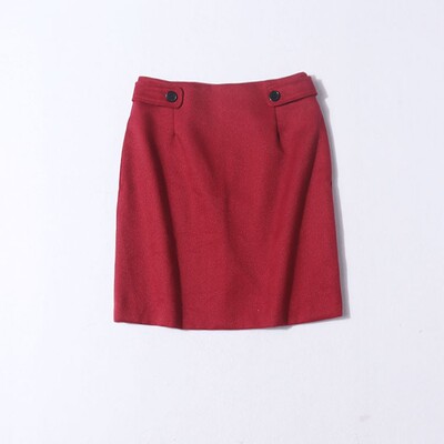 短裙包臀裙毛呢一步半身裙