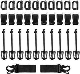 molle扣套装配件扣户外登山组合扣背包工具扣织带收纳扣快挂扣EDC