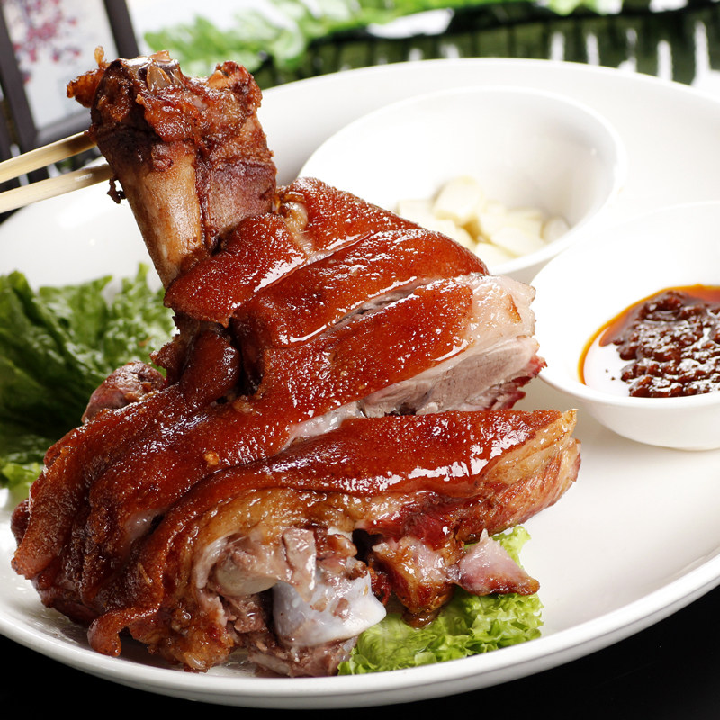 肘子熟食真空包装2斤装五香麻辣即食猪蹄膀肉类新鲜整只酱肘花肘