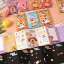 卡皮巴拉刮刮画儿童卡通解压手工创意粘贴类卡通动物主题益智玩具