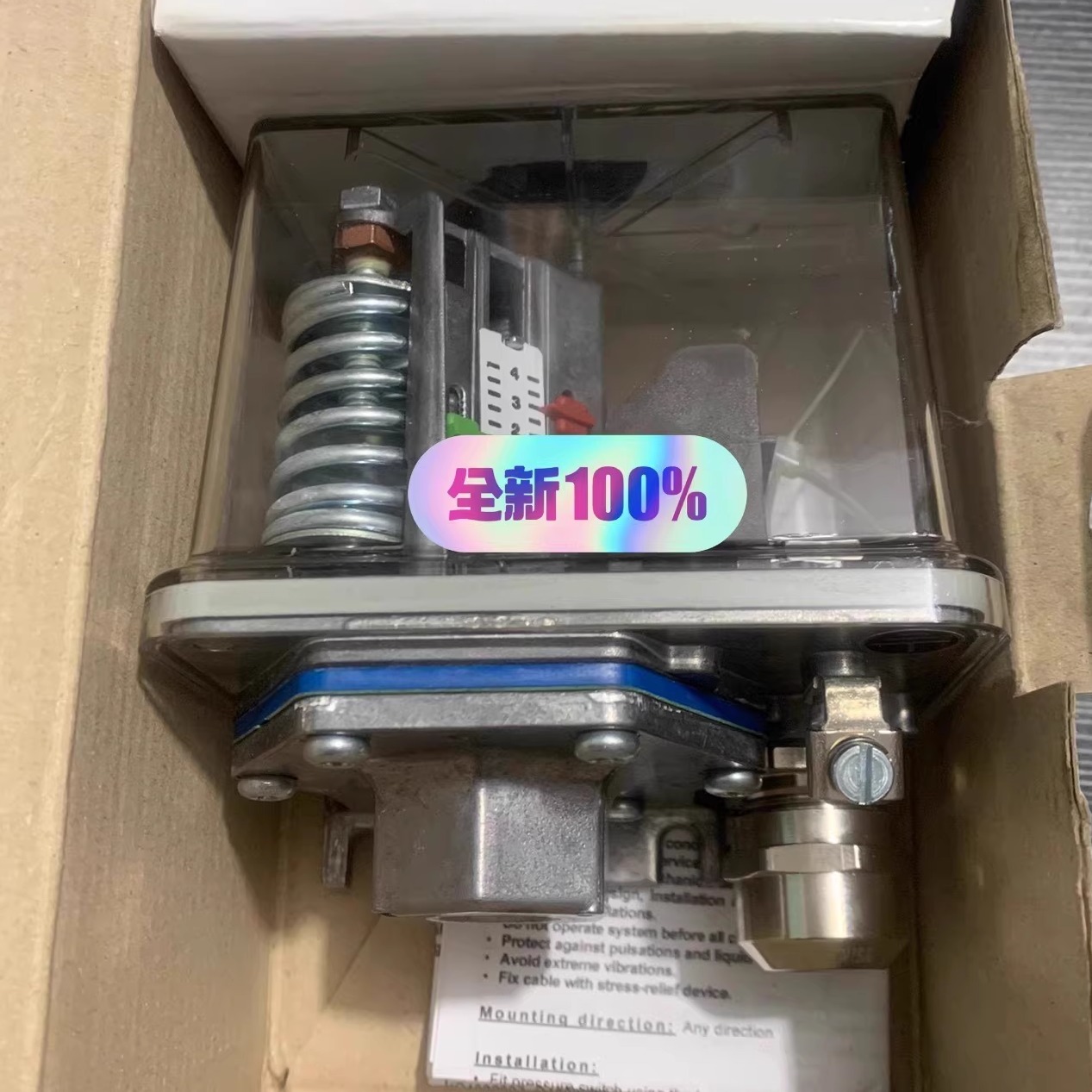 TIVAL FF4-4GL DAH  0.22-4 bar 压力继电器