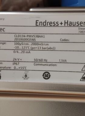 德国E+H 电导率仪 CLD134-PMV538AA1