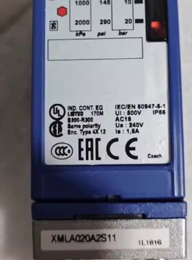 施耐德 XMLA020A2S11 压力开关