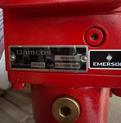 160G4182 LPU-D-POWER ON/OFF 225BAR Damcos 阀门遥控驱动单元