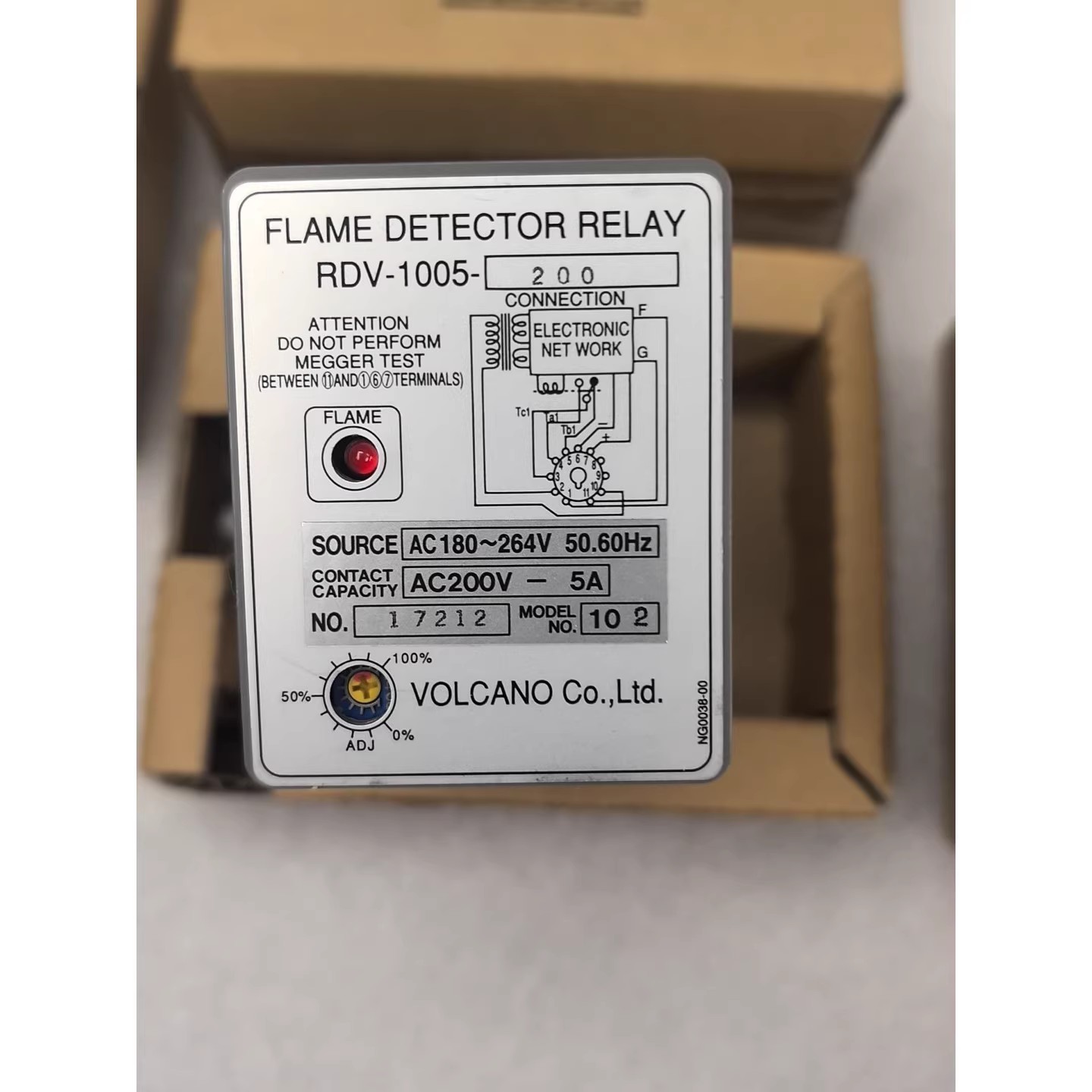 RDV-1005-200 AC180~264V  VOLCANO