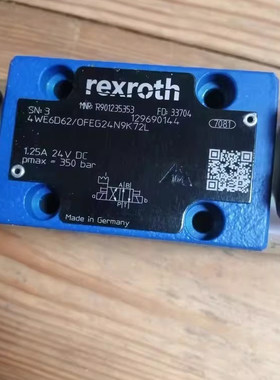 4WE6D6X/OFEG24N9K72L R901235353 rexroth力士乐 液压电磁阀