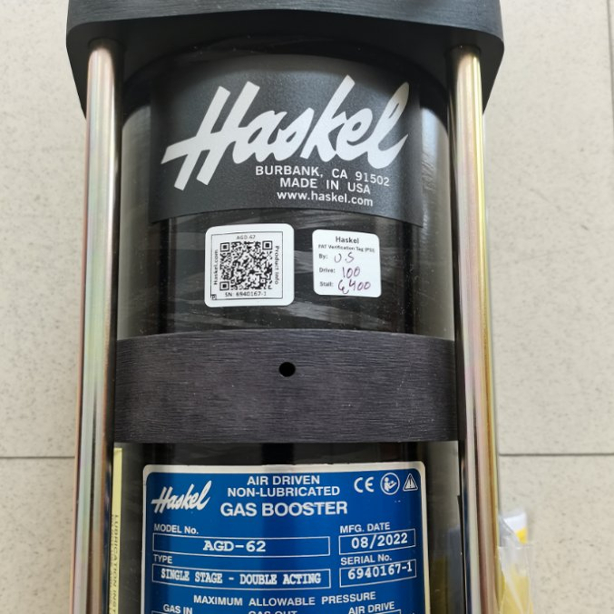 美国 Haskel AGD-62 气动增压泵 AG-62 AG-152