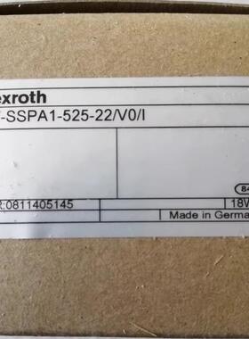 0811405145 VT-SSPA1-525-20/V0/I Rexroth力士乐放大器