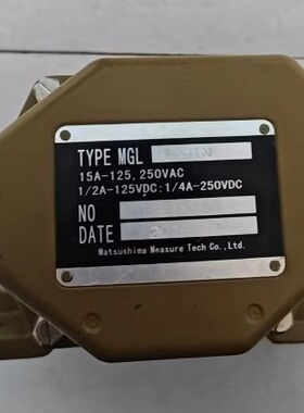 5191N 15A-125,250VAC X1120 MGL 限位开关