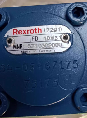 3710302000 FD10W31 Rexroth力士乐