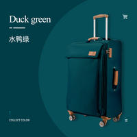 it luggage/ One pre-set opening Oxford cloth ultra-light canvas luggage trolley suitcase with swivel wheels thumbnail 3