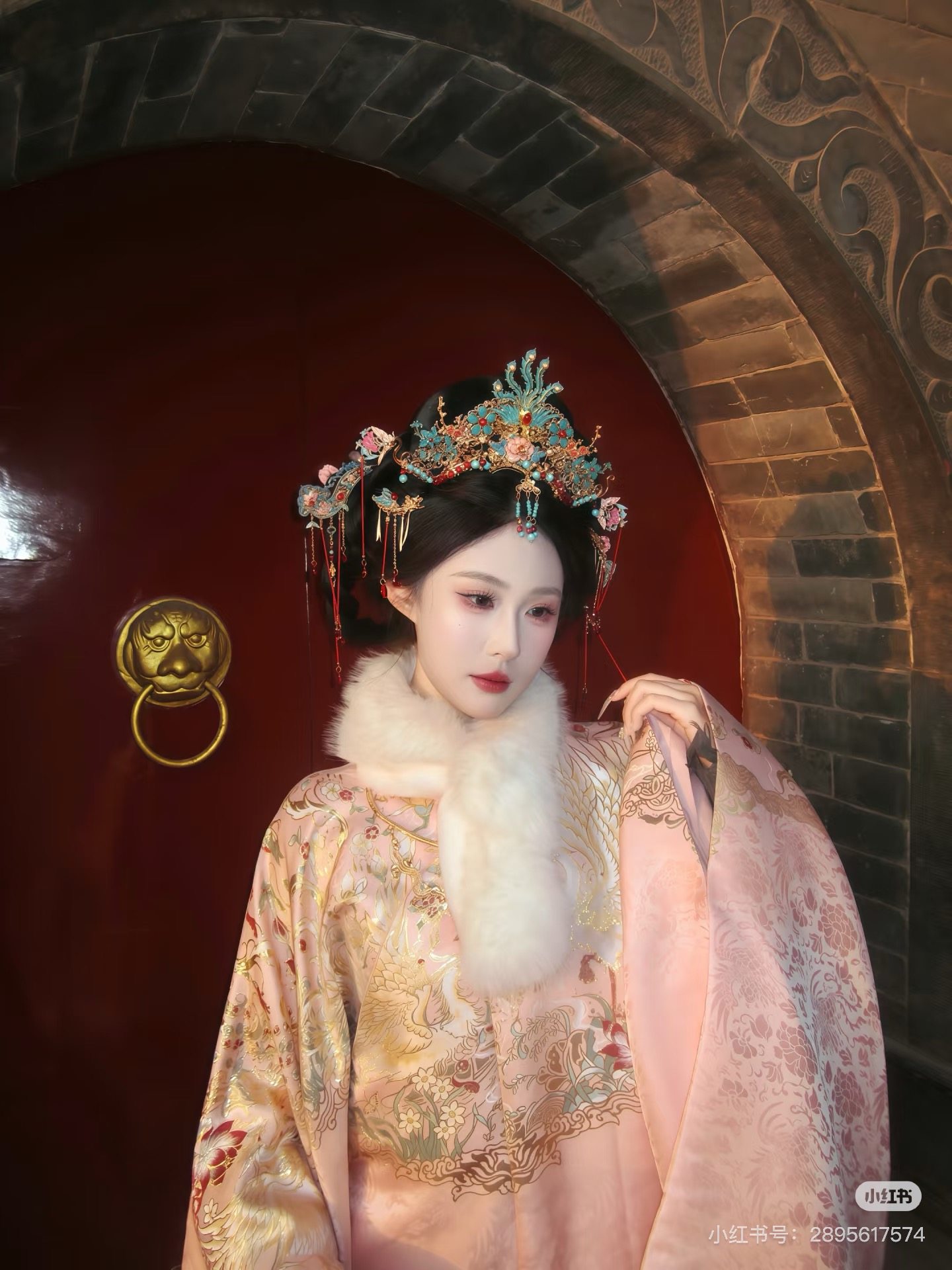 新款南乔枝原创 凤求凰 明制织汉服半身裙