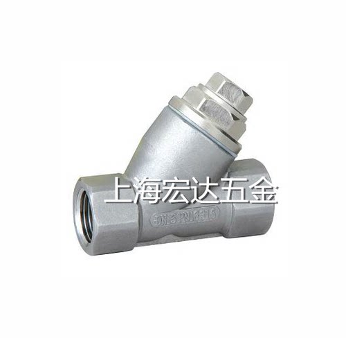 304不锈钢过滤器 Y型内丝英制螺纹过滤器 ZG4分 6分 1寸