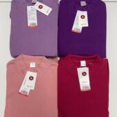 买2套 中老年中领半高圆领纯棉女超柔平面秋衣纯色全棉华友源 包邮